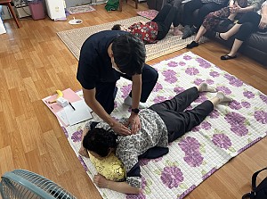 [경로당연계사업] 물리치료사와 함께하는 운동교실(6월) 4회기 진행