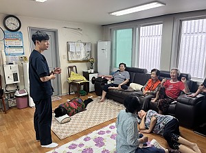 [경로당연계사업] 물리치료사와 함께하는 운동교실(6월) 6회기 진행