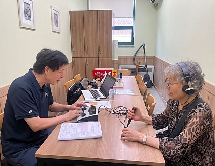 [건강관리실] 벨톤보청기 무료청력검사 진행