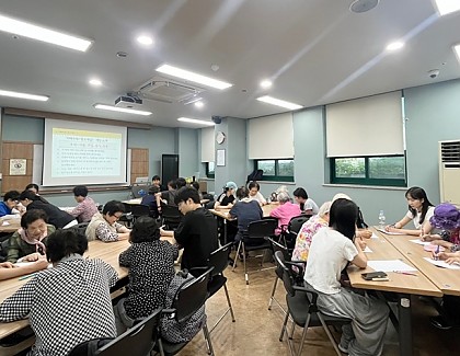 [건강관리실] 대학생 서포터즈와 함께하는 쏙쏙치매예방학교 "치매야, 안녕!" 사후관리 3회기 진행